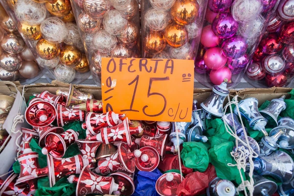 Esferas navideñas (caja de 12)