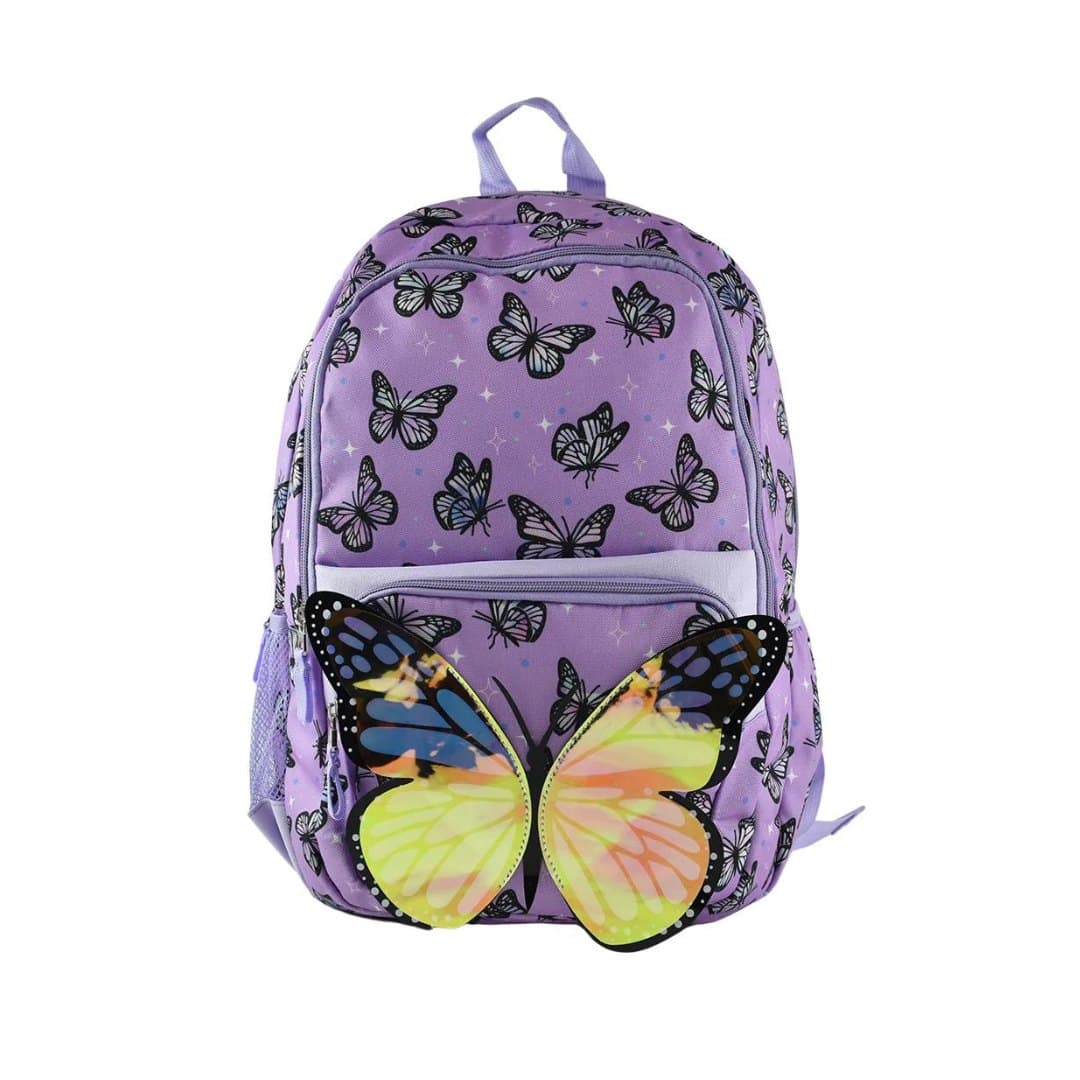 Mochila con mariposas
